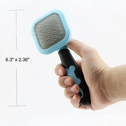 BarkDog dog slicker brush for deshedding and detangling