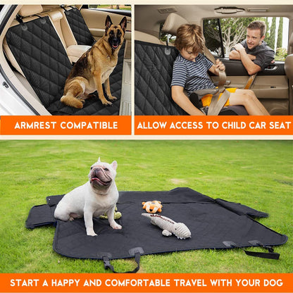 BarkDog waterproof dog car seat cover for back seats