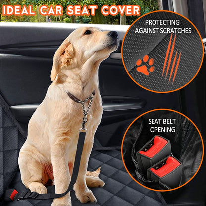 BarkDog waterproof dog car seat cover for back seats