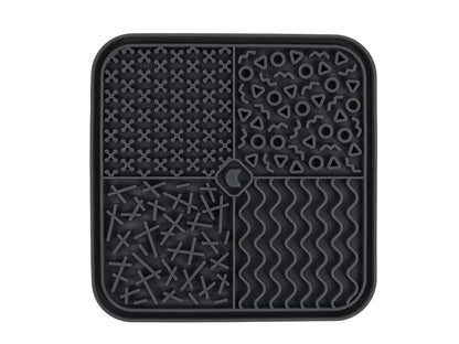 BarkDog suction-backed dog lick mat for calm, slow feeding
