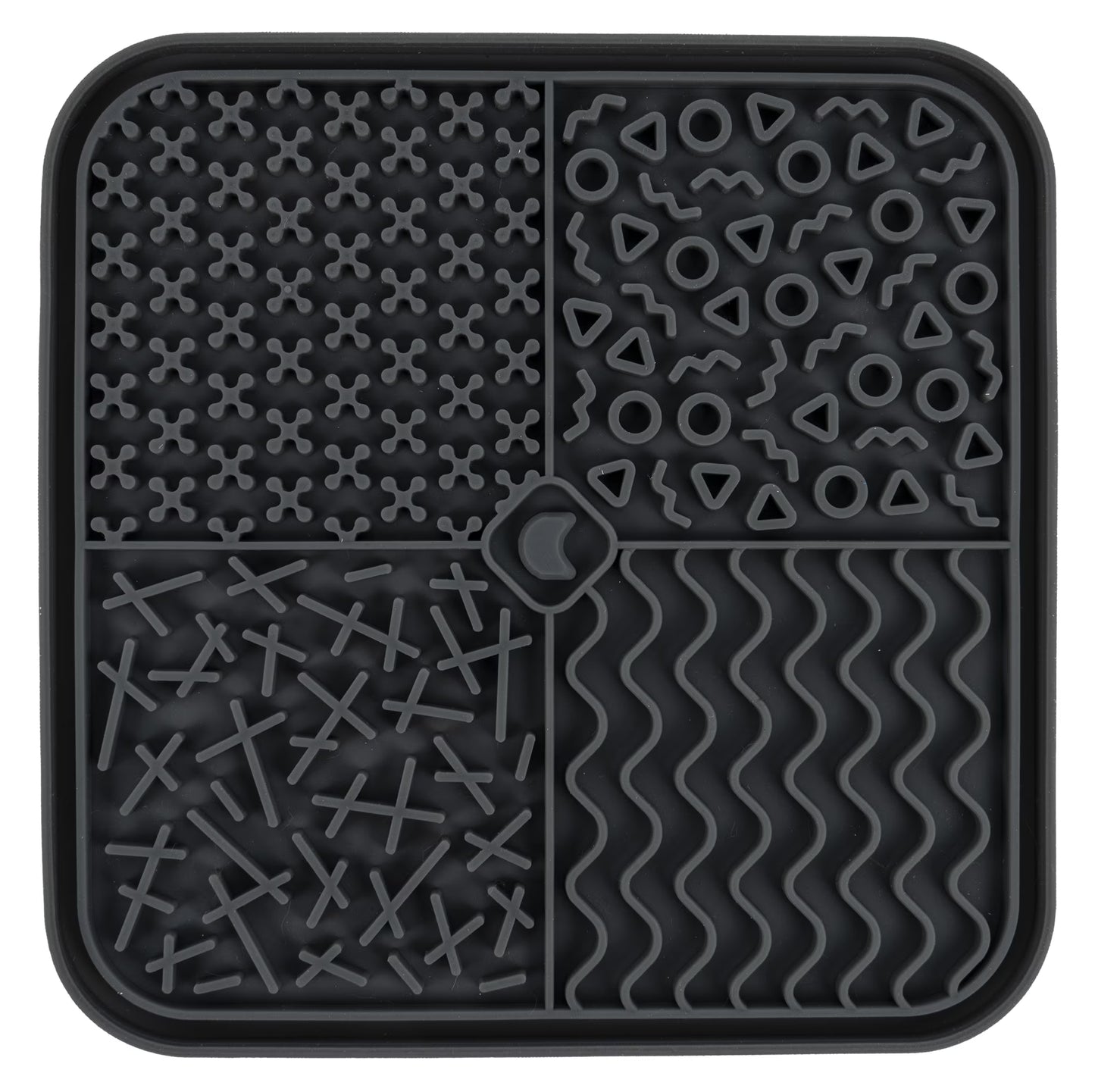 BarkDog suction-backed dog lick mat for calm, slow feeding
