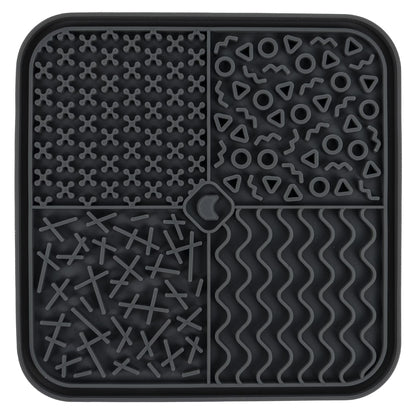 BarkDog suction-backed dog lick mat for calm, slow feeding